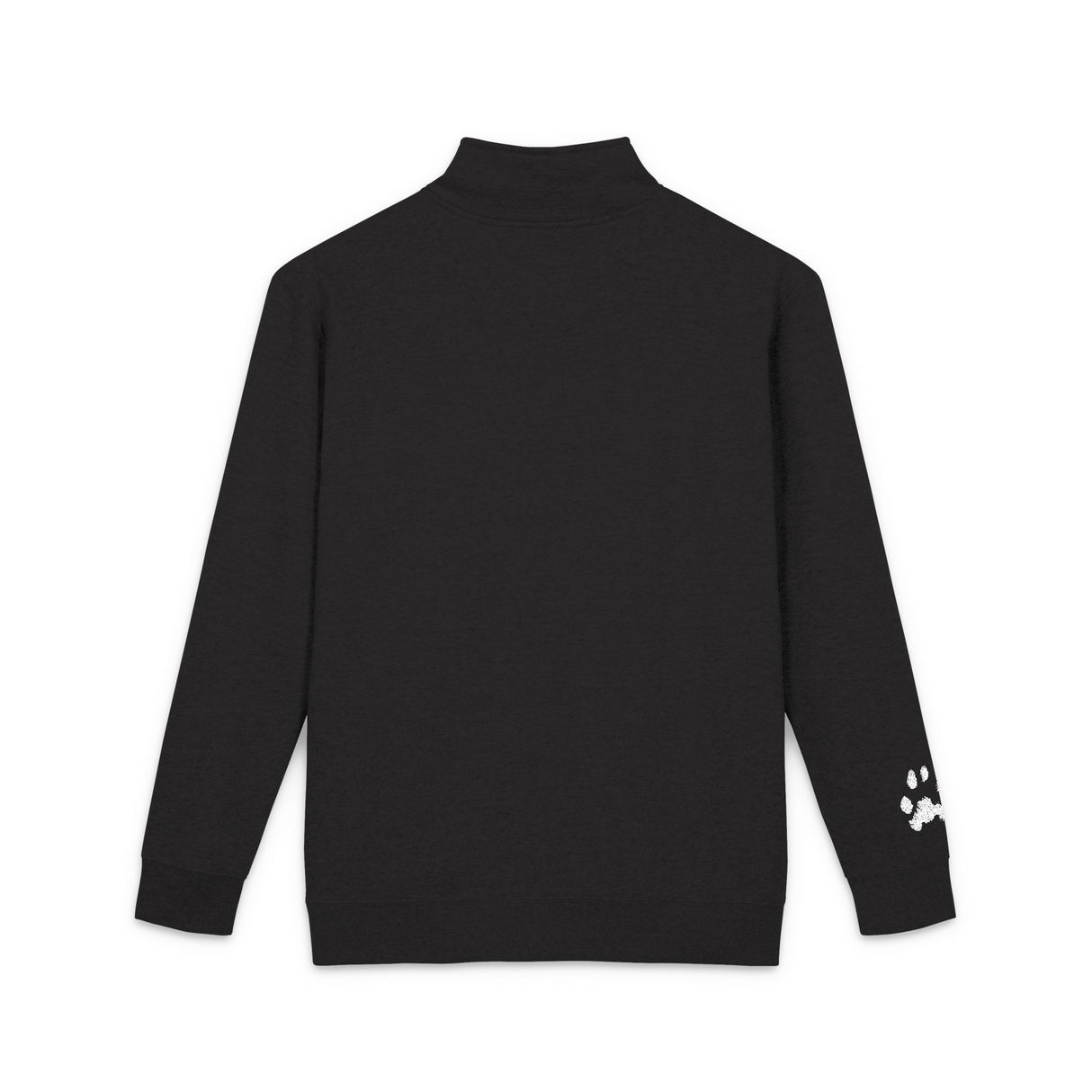 Cat Remembrance Embroidered Fleece Pullover — "Fiki" Paw & Ear Design