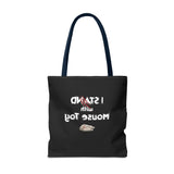 Mouse Toy Tote Bag - Hand Drawn Design by Nina