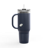 Insulated Travel Mug — "Competitive Rester" Flounder Design (40oz)
