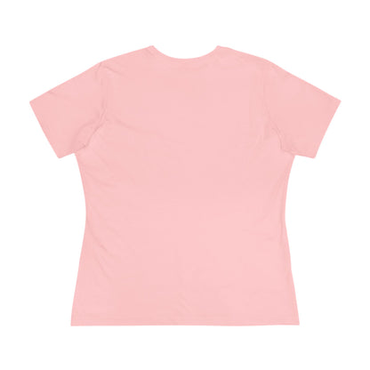 Wave Tee - Happiness Comes in Waves Women's Cotton Tee