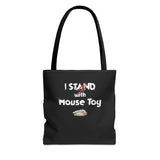 Mouse Toy Tote Bag - Hand Drawn Design by Nina