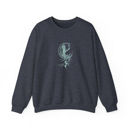 Boho Mermaid Moon Sweatshirt