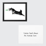 Custom Pet Portrait of Your Pet on Canvas