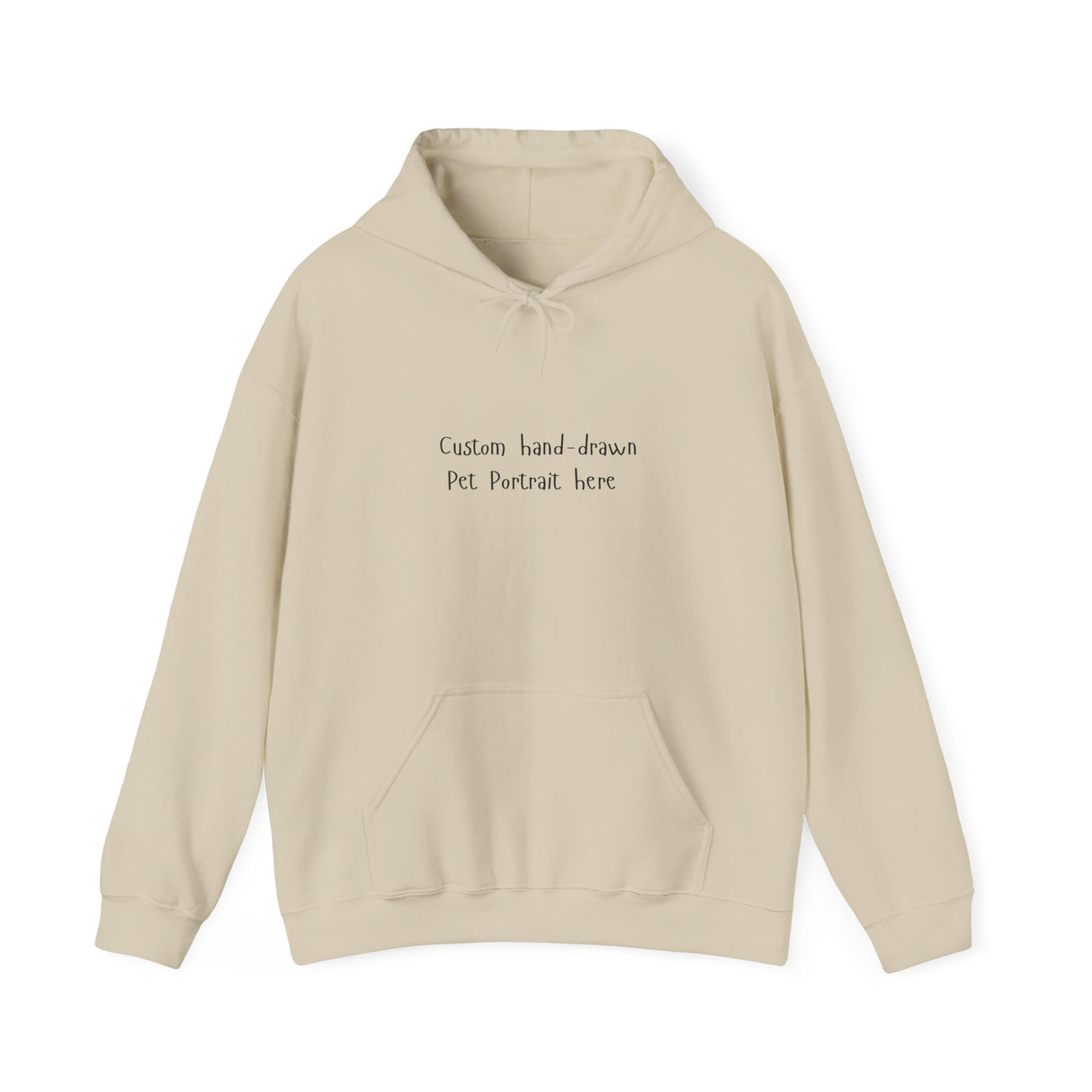 Custom Pet Portrait of Your Pet on a Sweatshirt