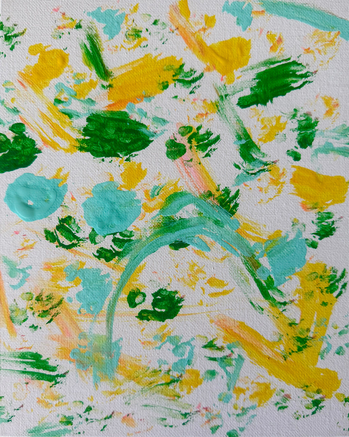 Flounder Purrcasso Painting