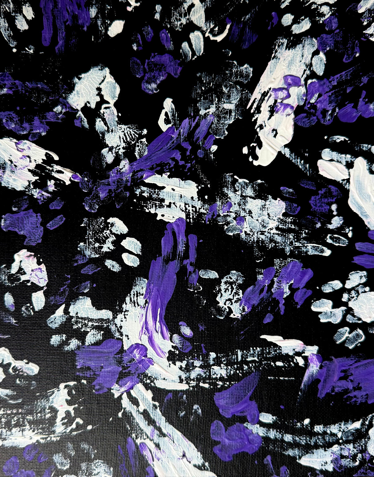 Flounder Purrcasso Painting