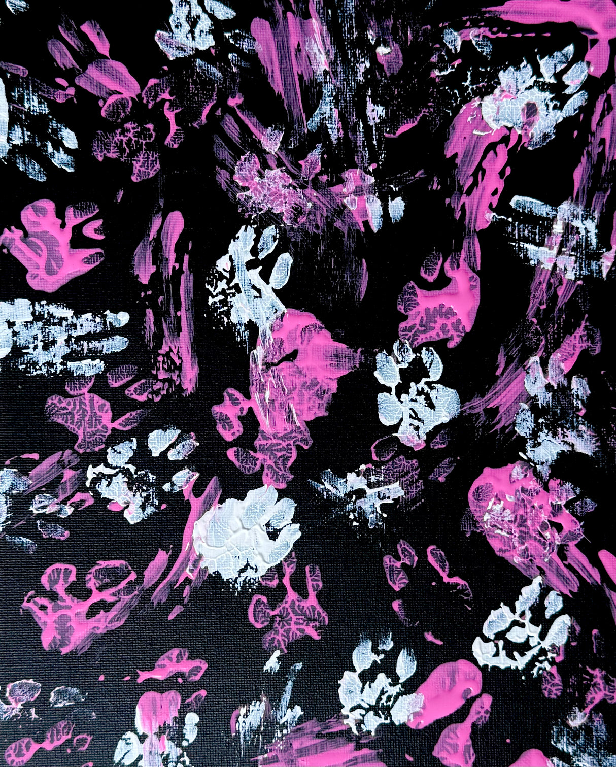 Flounder Purrcasso Painting