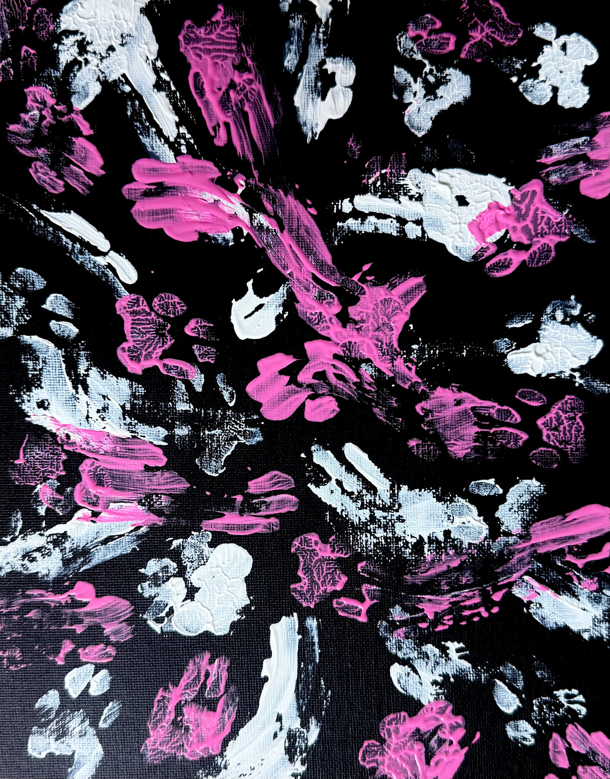 Flounder Purrcasso Painting