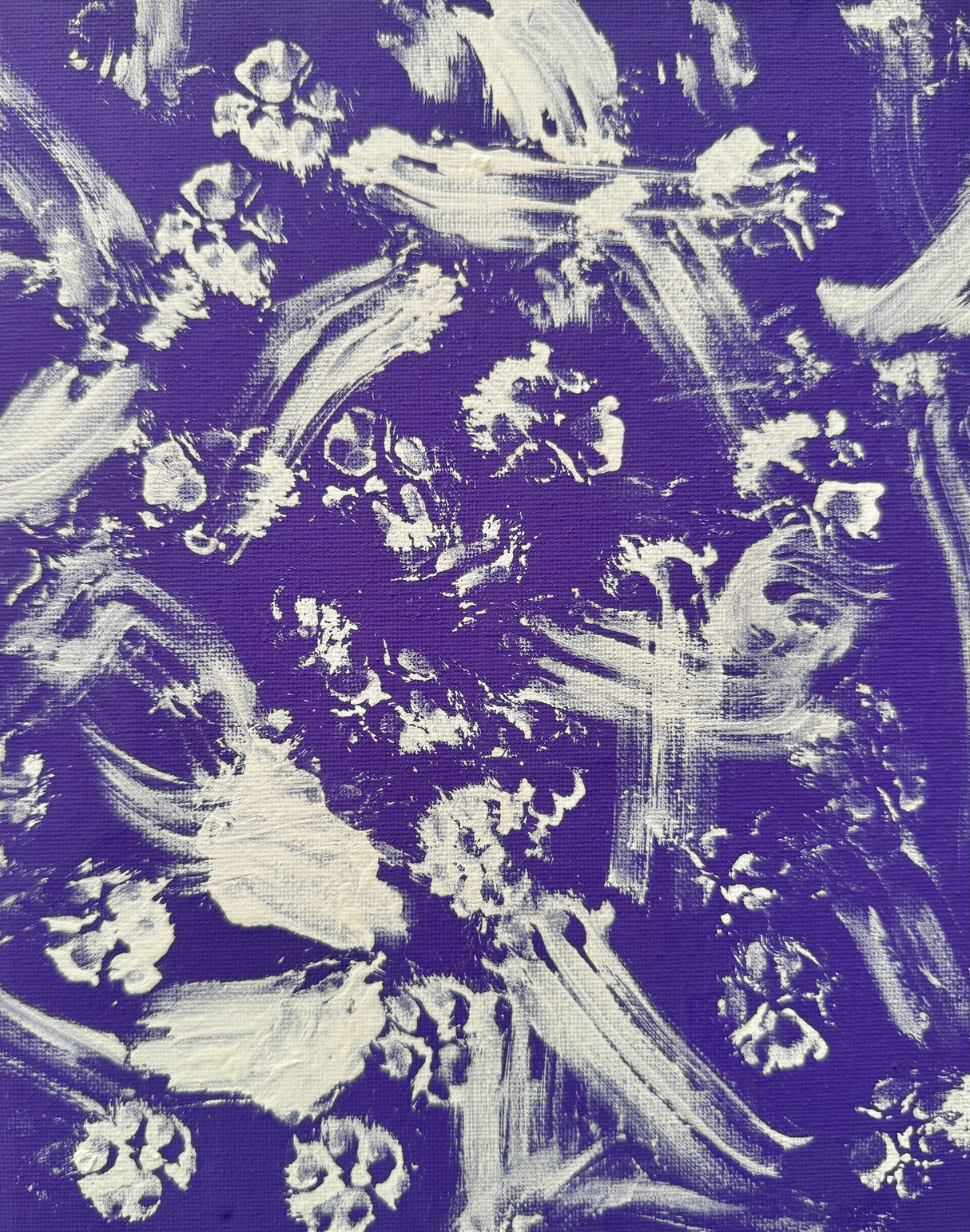 Flounder Purrcasso Painting