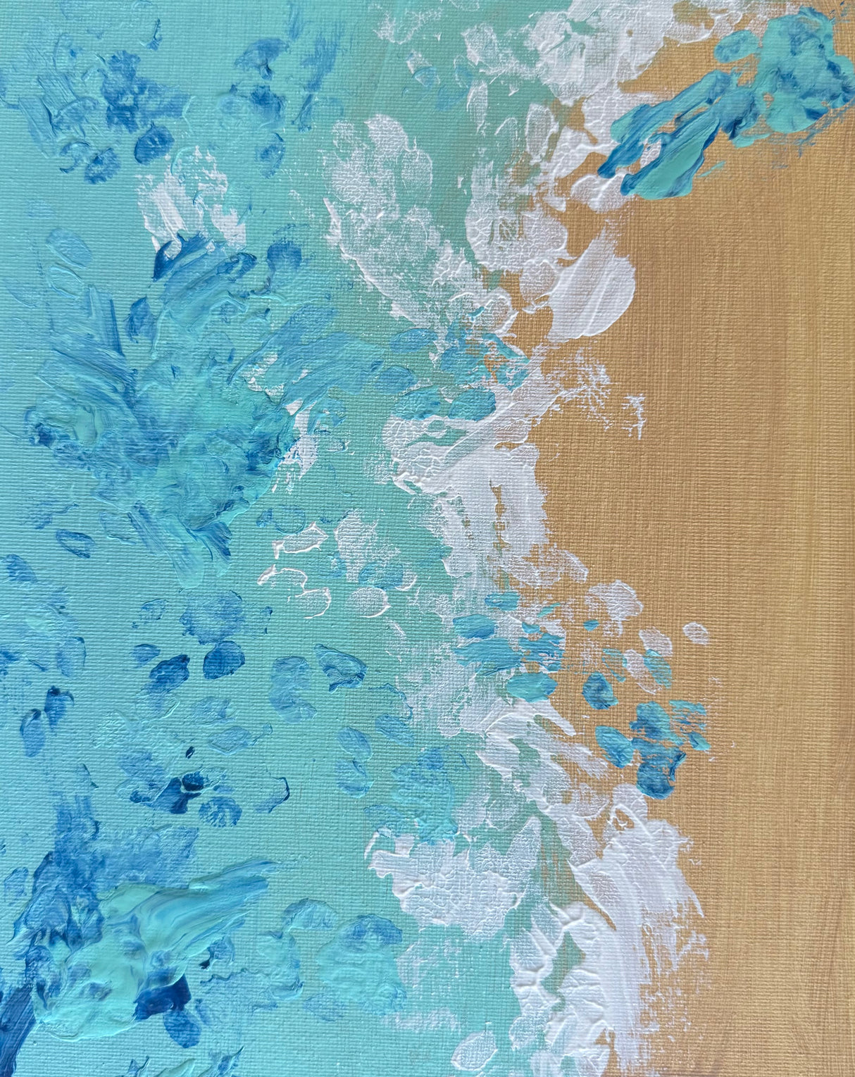 Flounder Purrcasso Painting