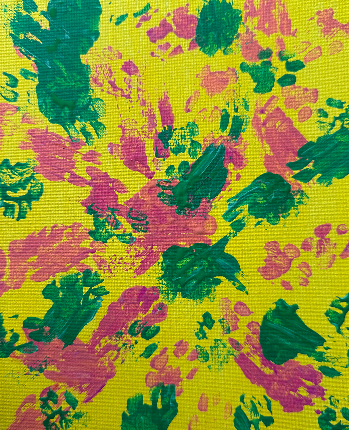Flounder Purrcasso Painting