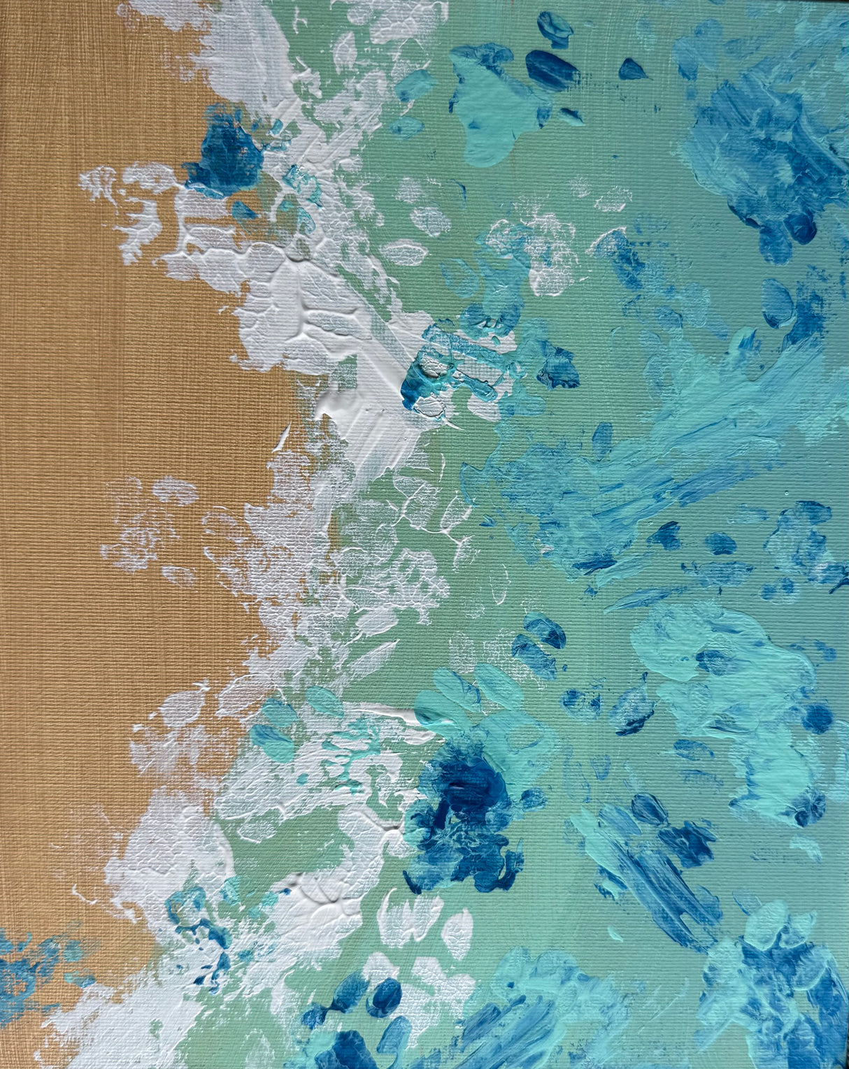 Flounder Purrcasso Painting