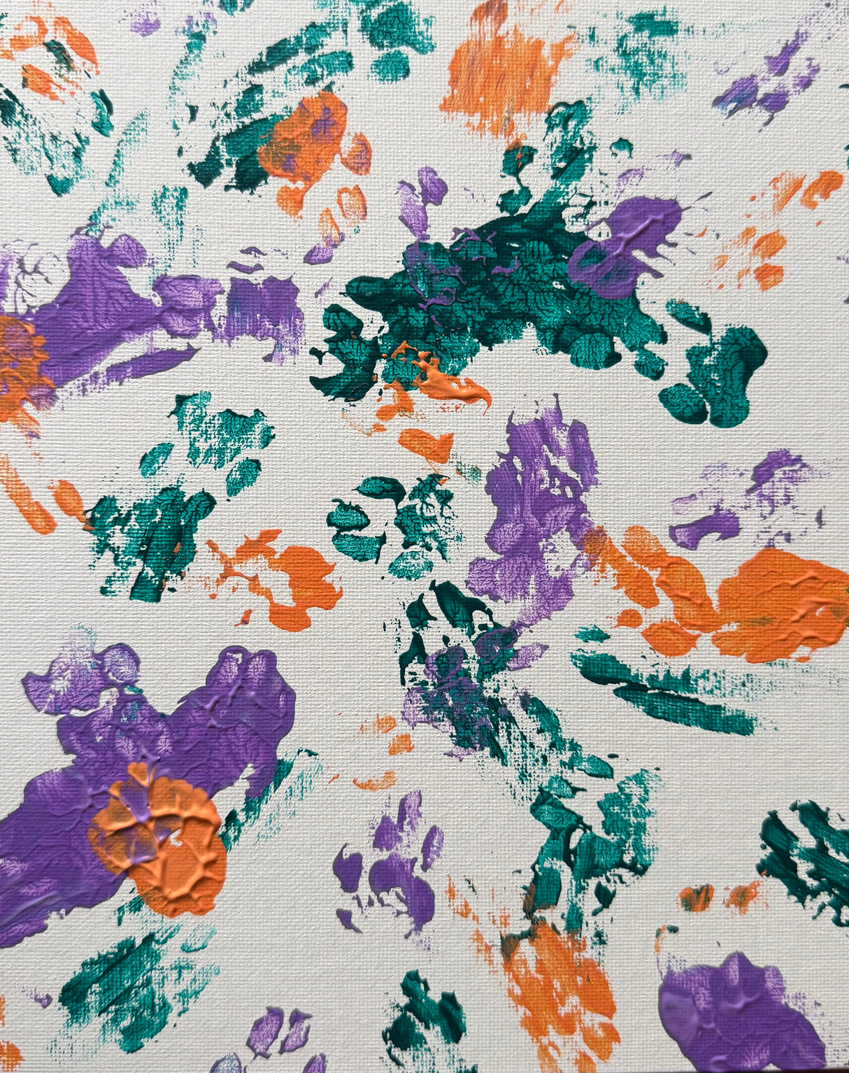 Flounder Purrcasso Painting