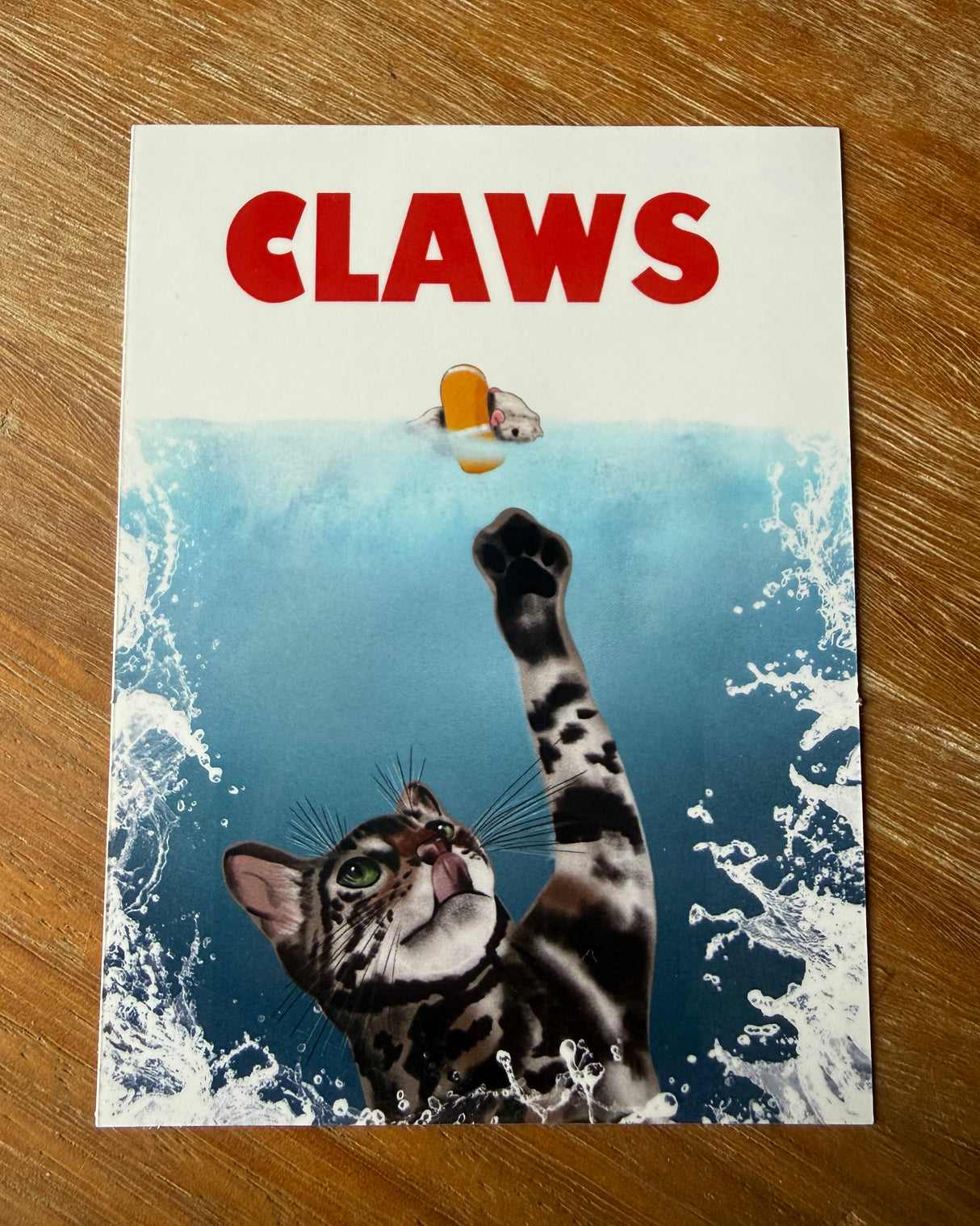 CLAWS Vinyl Die Cut Sticker