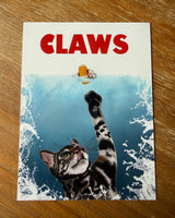 CLAWS Vinyl Die Cut Sticker