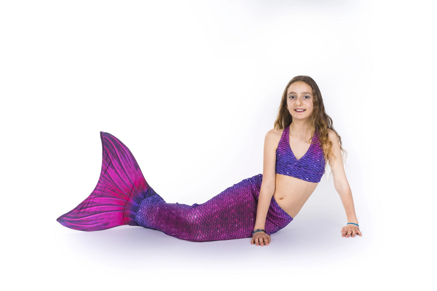 Bali Blush Mermaid Tail + Monofin