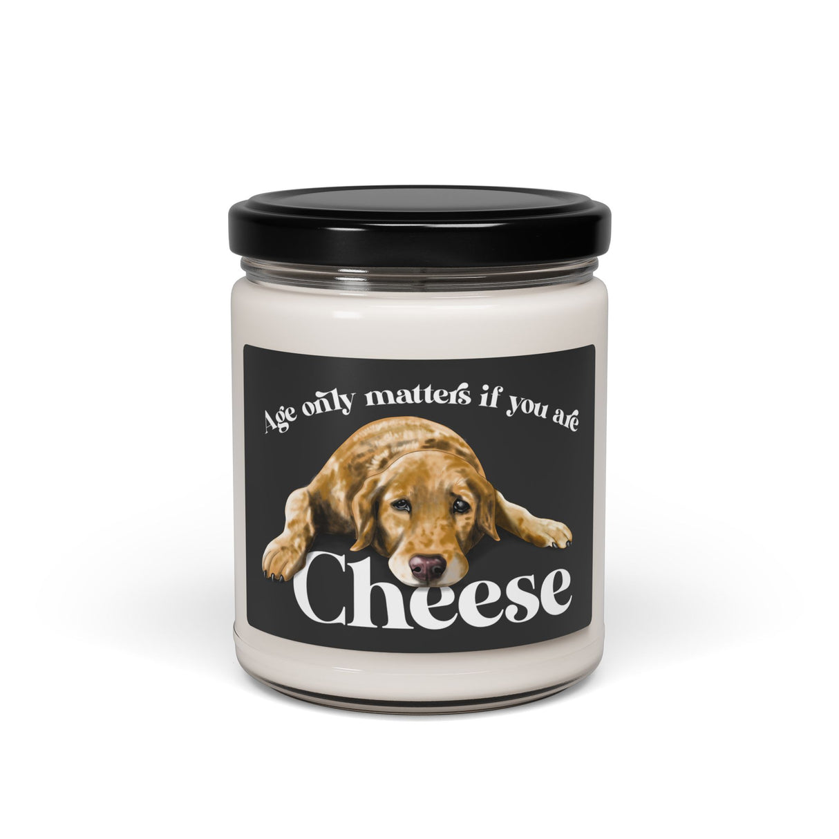 Custom Pet Portrait of Your Pet on a 9 oz Candle