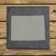 Colorado square slate coaster with the full state shape engraved