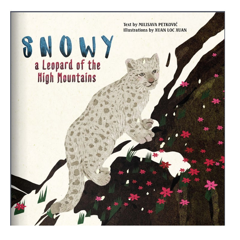 Snowy Leopard Picture Book