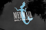 Mermaid of Hilton Head Auto-Graphs Auto Mermaid Decal
