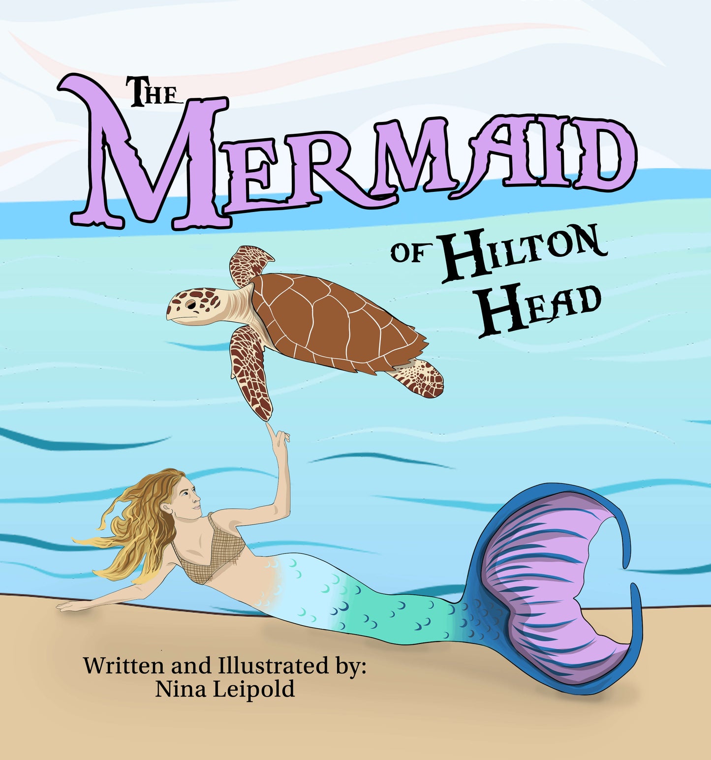 Mermaid of Hilton Head Children's Book Cover