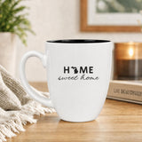 Michigan Home 16 oz Ceramic Coffee Mug, State Outline Design