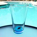 16 oz Ocean-Inspired Pint Glass with Sea Creature