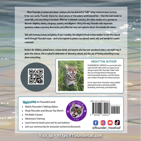 Back cover of Who Pets Shark children's book